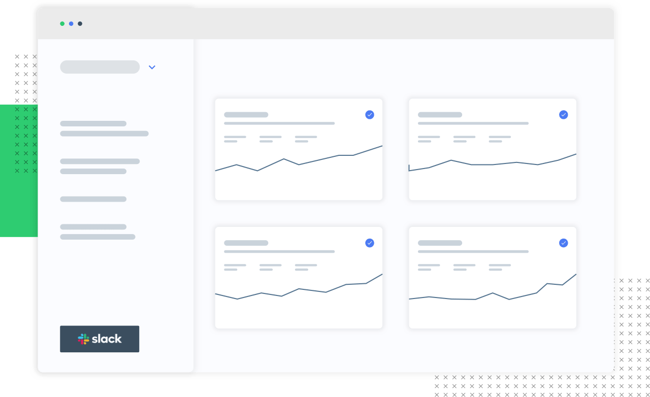 Graphical preview interface of the Ping analytical dashboard app